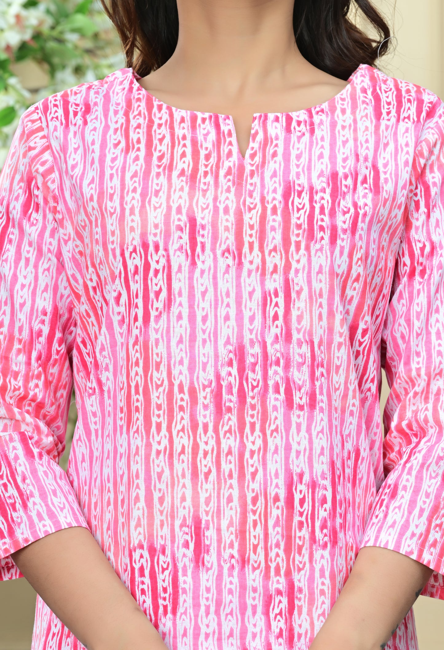 Pink Pure Cotton Night suit