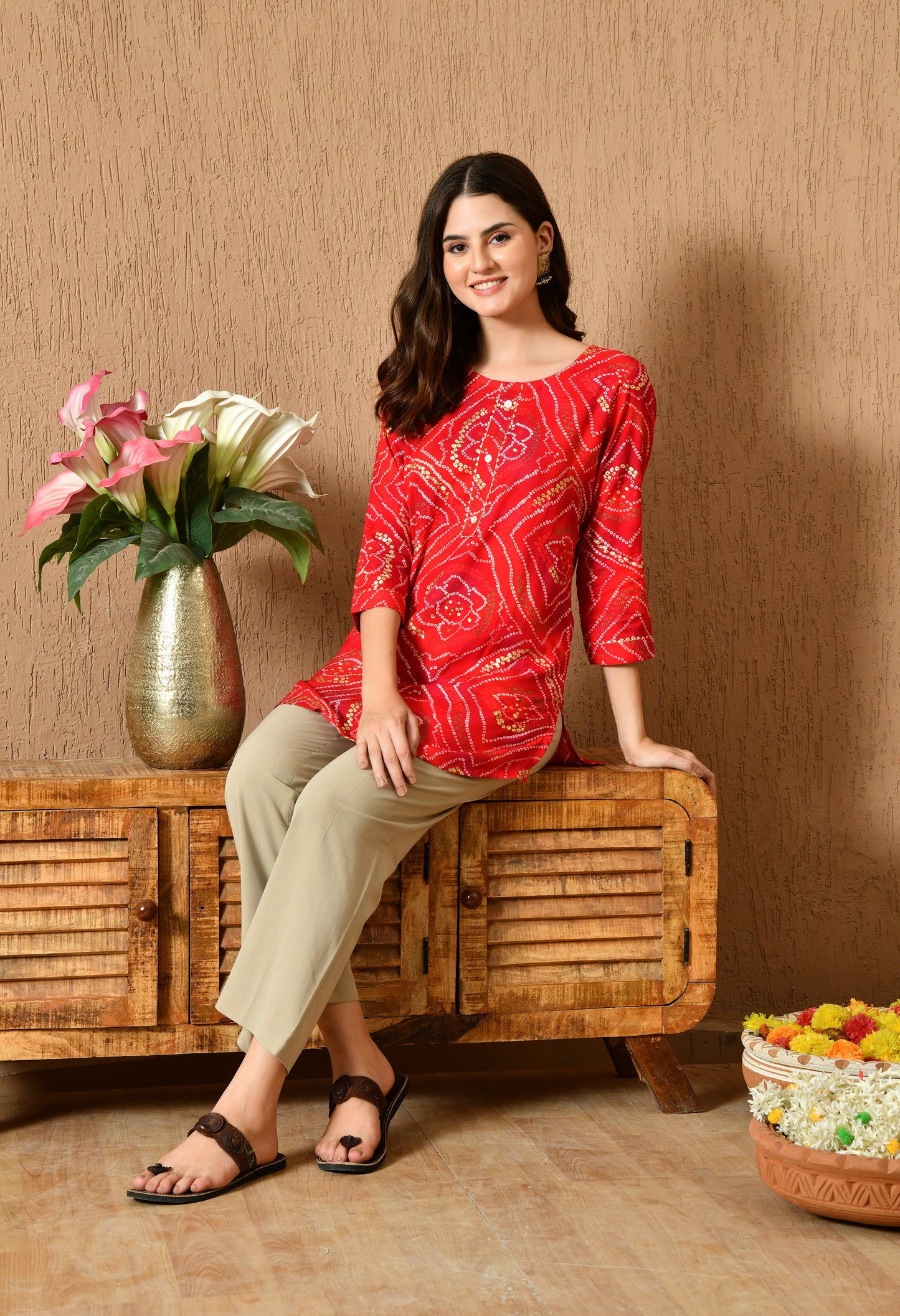 Ethnic Motifs Printed Kurti