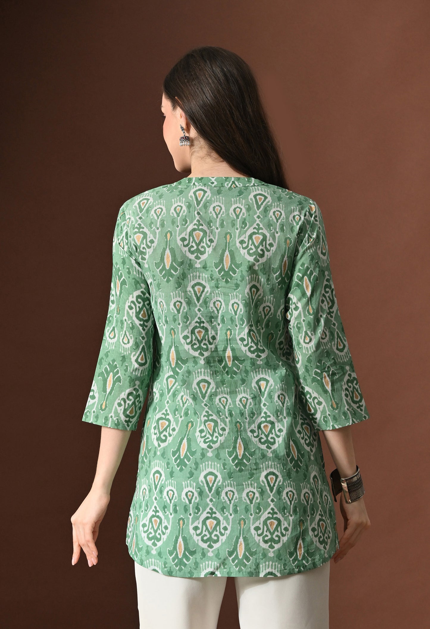 Ethnic Motifs Print Pure Cotton Kurti