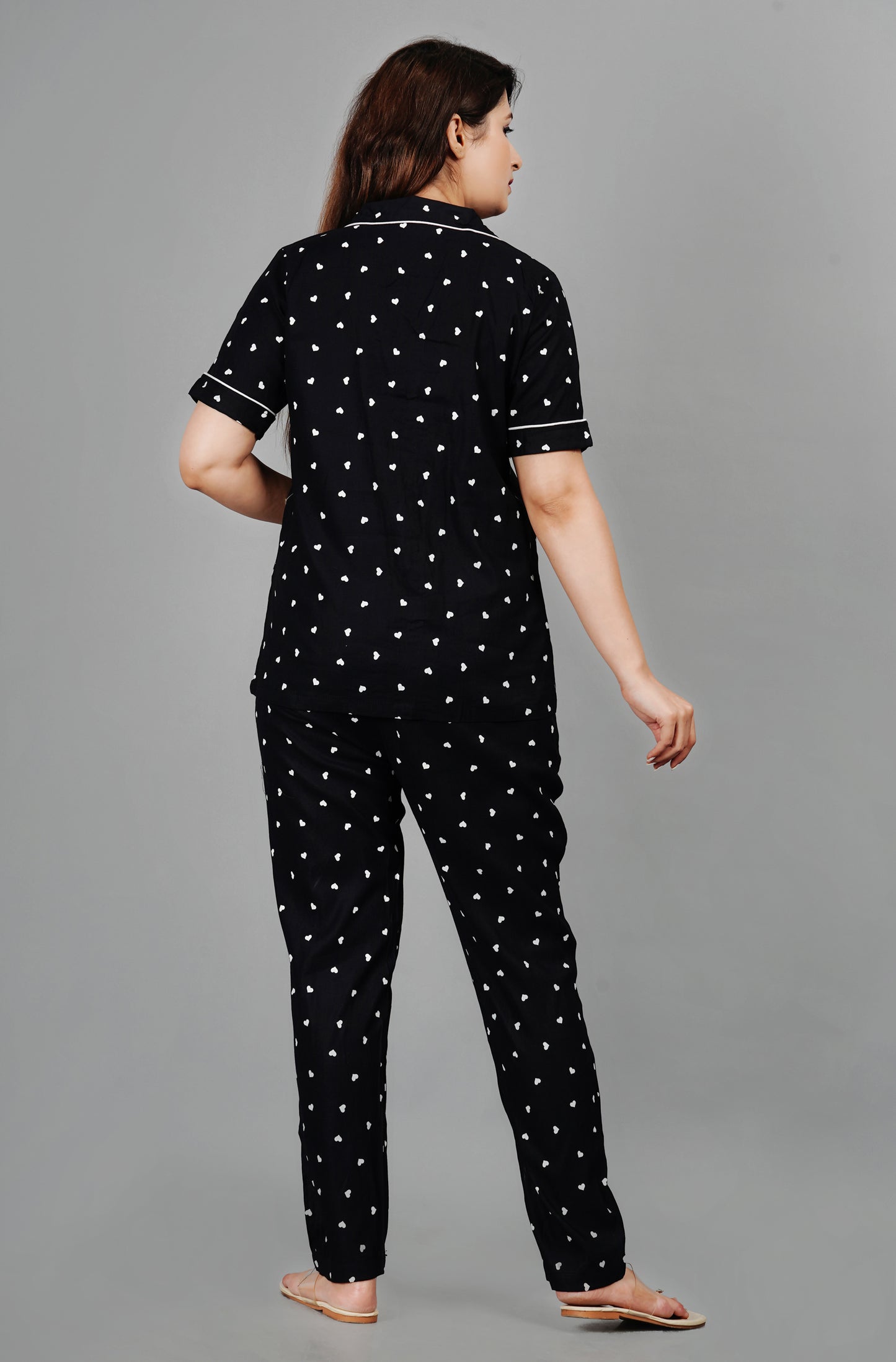 Conversational Printed Night suit