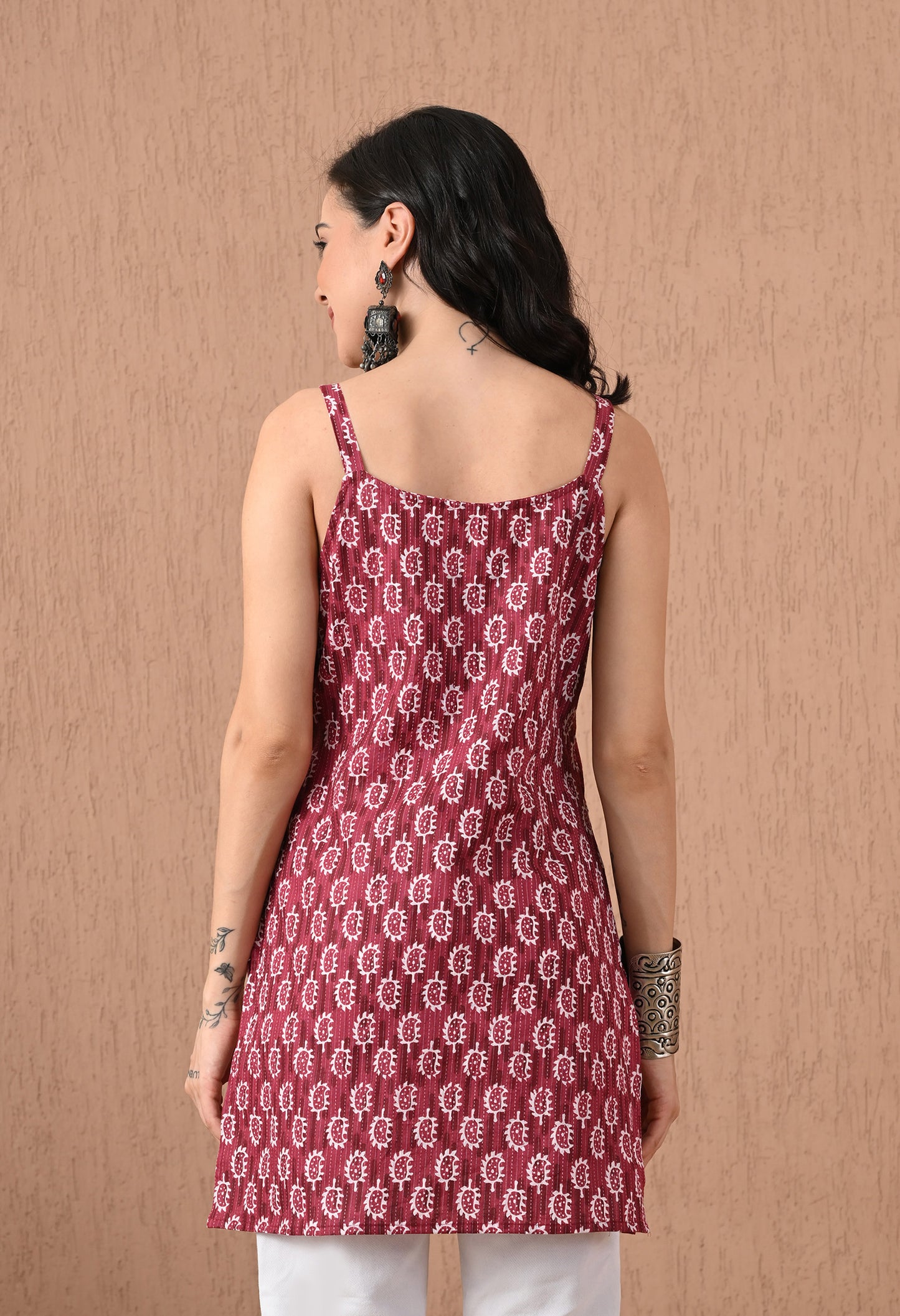 Paisley Printed Pure Cotton Kurti