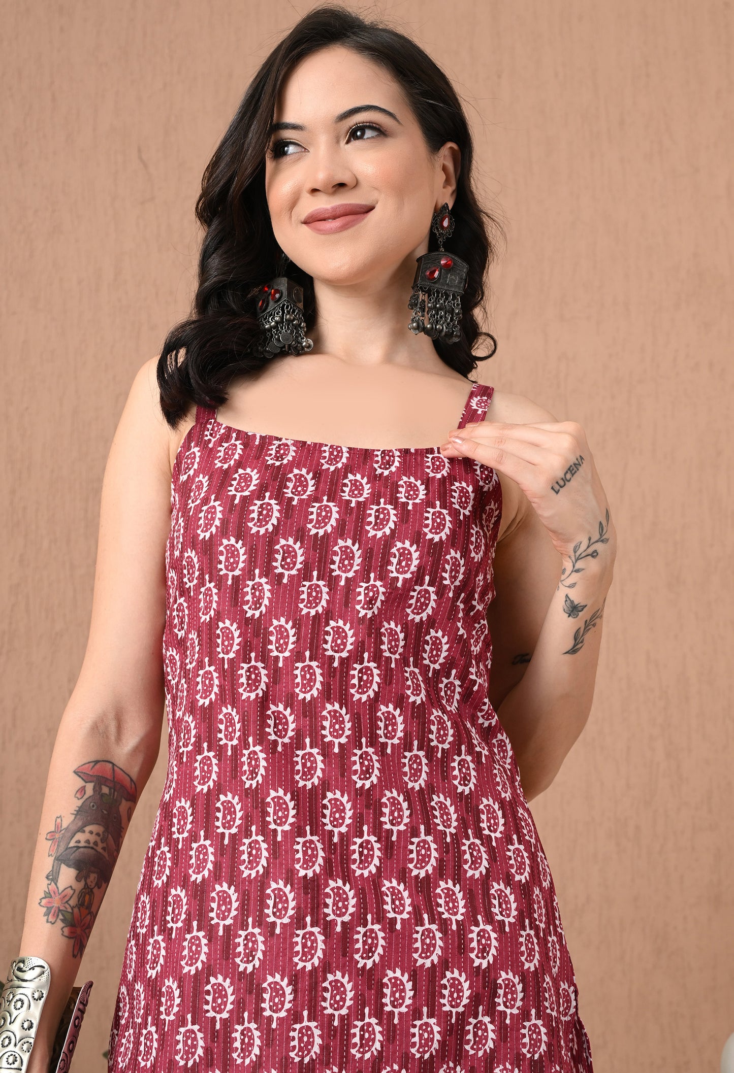 Paisley Printed Pure Cotton Kurti
